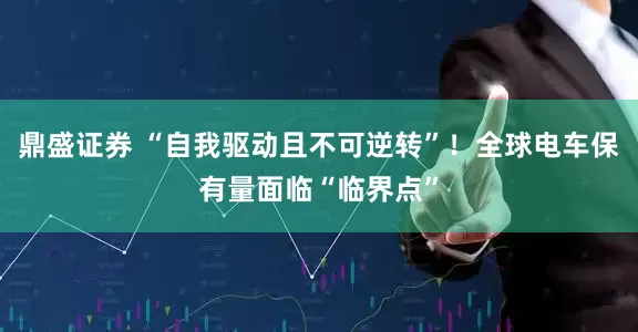 鼎盛证券 “自我驱动且不可逆转”！全球电车保有量面临“临界点”